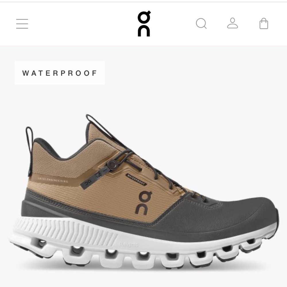 On Cloud Hi Waterproof